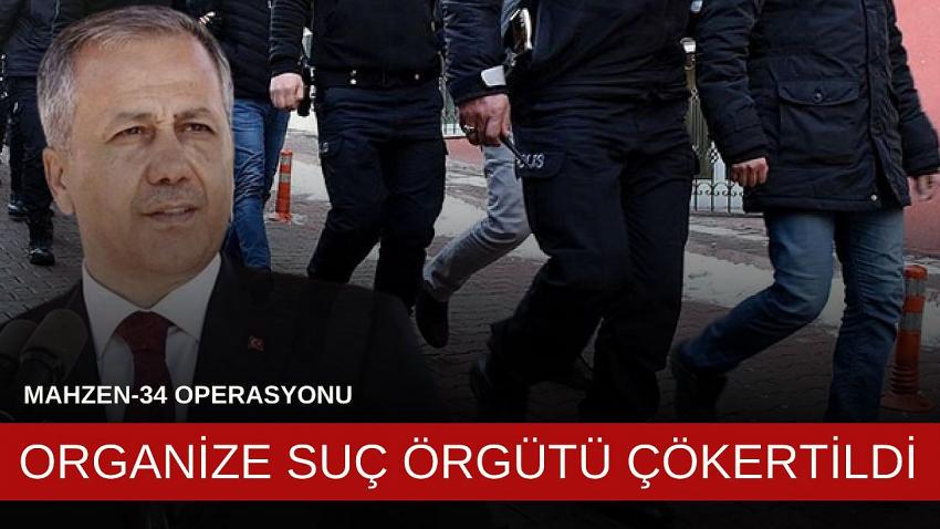 Elebaşılığını Sezai Gülmez’in yaptığı organize suç örgütü çökertildi