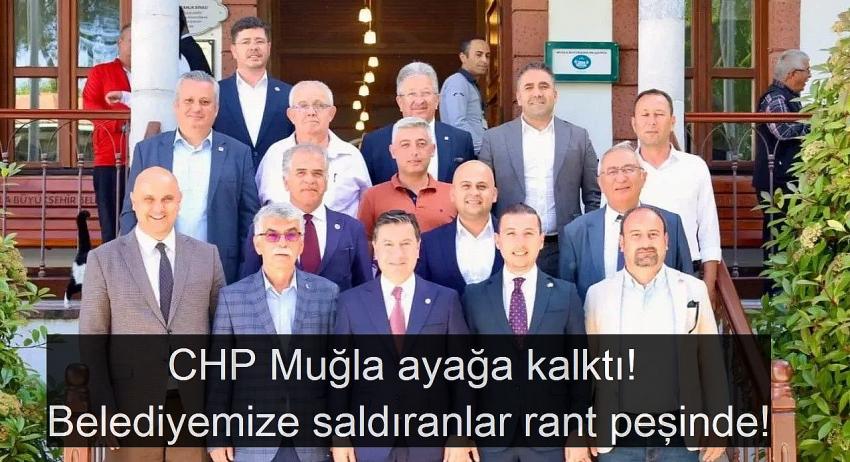 CHP Muğla ayağa kalktı! Belediyemize saldıranlar rant peşinde!