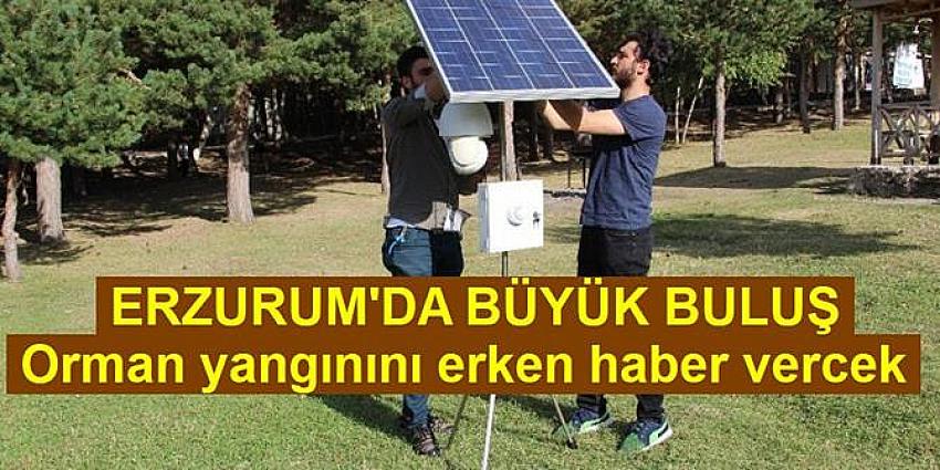 Orman yangınını erken haber veren sistem geliştirdiler 