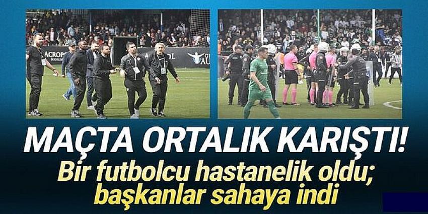 Bodrum FK - Eyüpspor maçı fena karıştı!