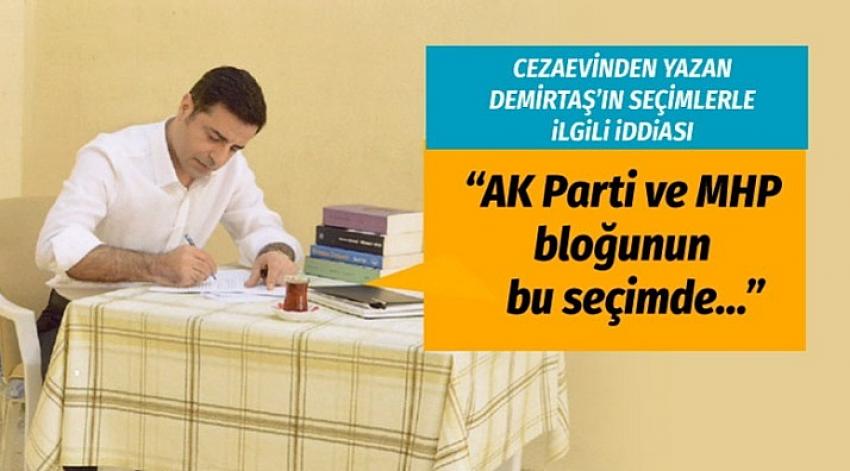 Demirtaş'ın yerel seçim iddiası!