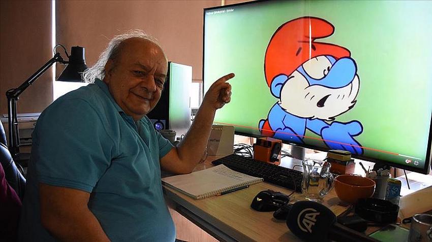 Çizgi film karakterlerine sesiyle hayat veren tiyatrocu: