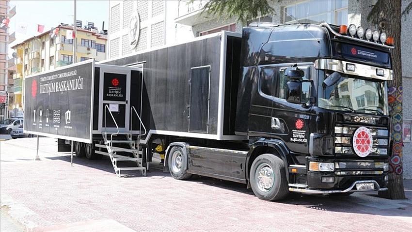 Cumhurbaşkanlığı Tırı Burdur'da ziyaretçilerini bekliyor