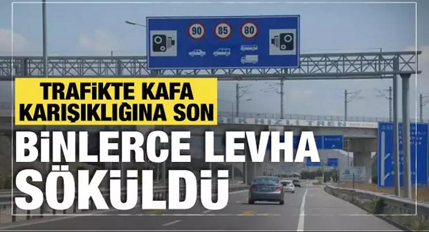 81 ilde tabelalar söküldü