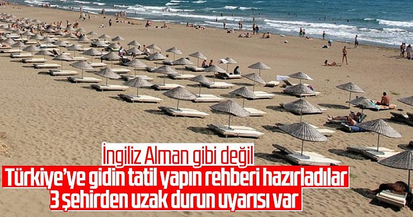 İngilizlerden Türkiye için güvenli seyahat rotası