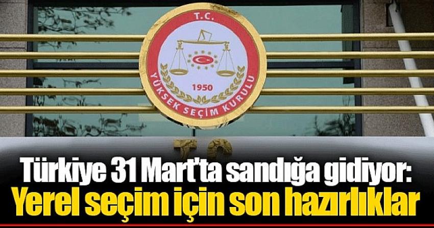 Türkiye yerel seçim için sandığa gidiyor