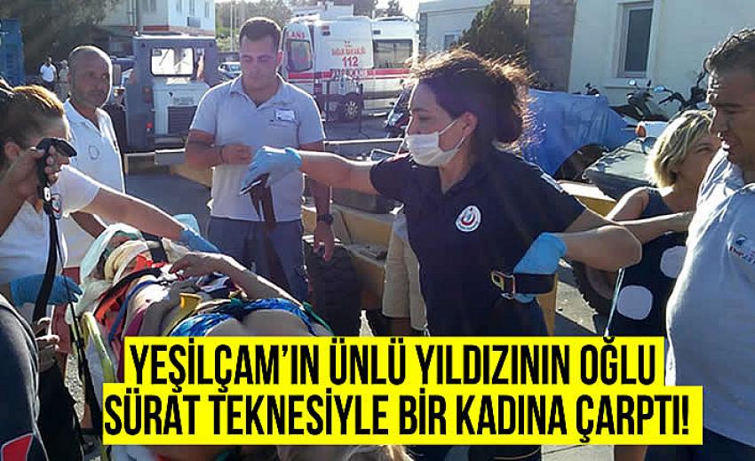 Sürat teknesinin çarptığı kadın ağır yaralandı: 