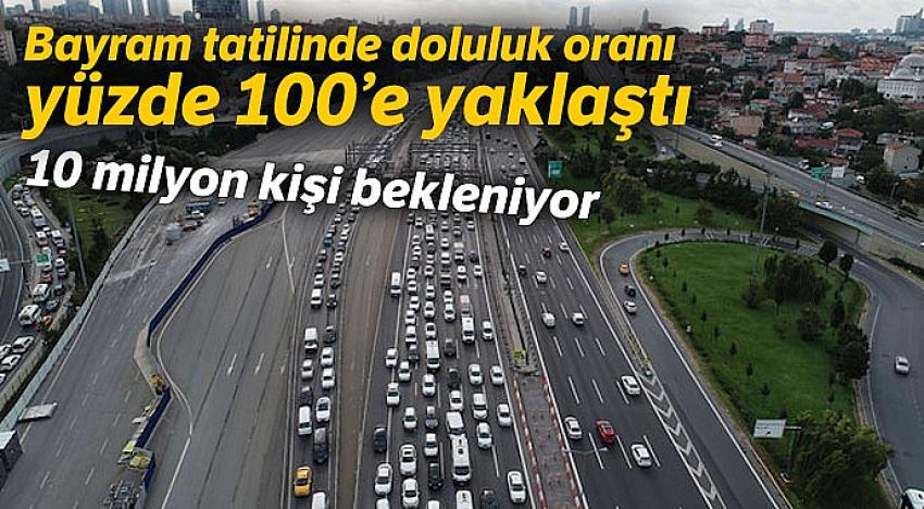 Yüzde 90'ı doldu: 10 milyon kişi bekleniyor