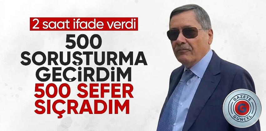 Şüpheli sıfatıyla ifade veren Melih Gökçek