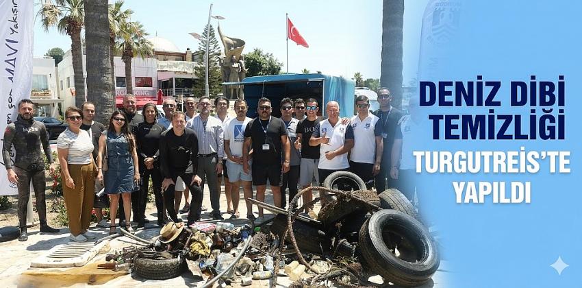 Deniz Dibi Temizliği Turgutreis’te Yapıldı