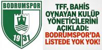 TFF, bahis oynayan kulüp yöneticilerini açıkladı